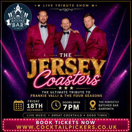 THE JERSEY COASTERS are coming to Garforth for one spectacular festive night!
