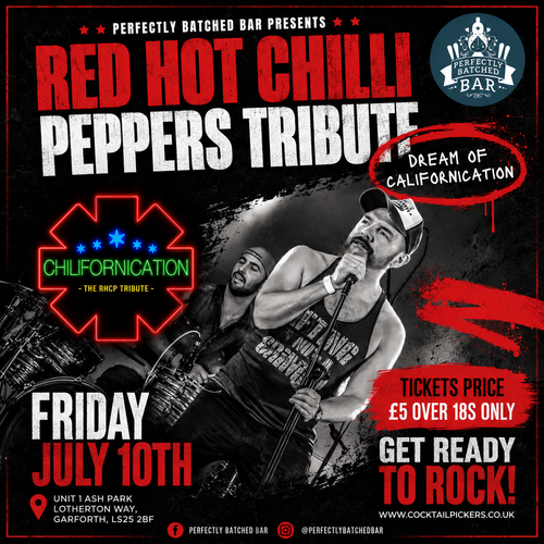 Red Hot Chilli Peppers Tribute Band at Perfectly Batched Bar