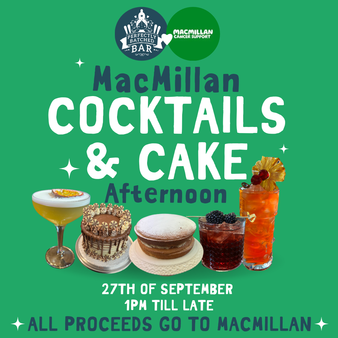 MacMillan Cocktails & Cake Afternoon Cocktail Pickers