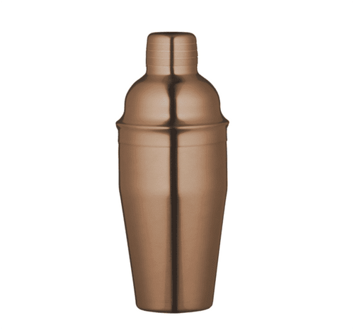 Copper Finish 500ml Cocktail Shaker